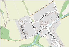 U Dubů v obci Plzeň - mapa ulice