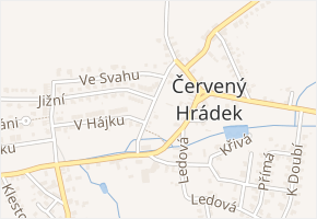 U Hřiště v obci Plzeň - mapa ulice