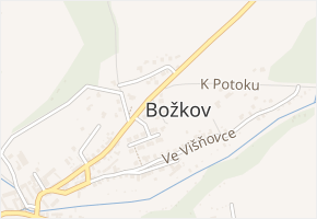 U Křížku v obci Plzeň - mapa ulice