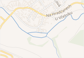 U Mlýna v obci Plzeň - mapa ulice