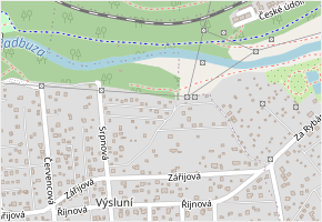U Řeky v obci Plzeň - mapa ulice