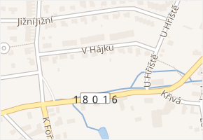 V Hájku v obci Plzeň - mapa ulice