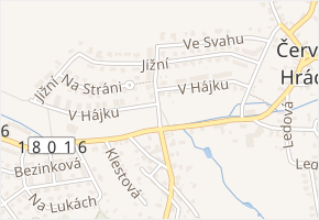 V Mokřinách v obci Plzeň - mapa ulice