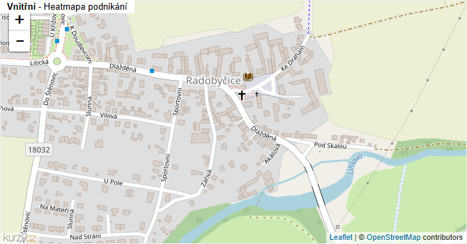 Vnitřní - mapa podnikání