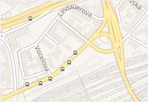 Wenzigova v obci Plzeň - mapa ulice