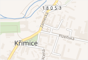 Zámecká v obci Plzeň - mapa ulice