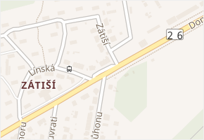 Zátiší v obci Plzeň - mapa ulice
