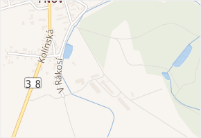 K Hájovně v obci Pňov-Předhradí - mapa ulice