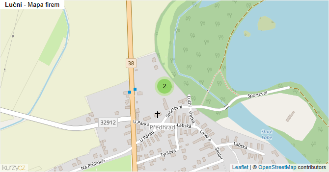 Luční - mapa firem