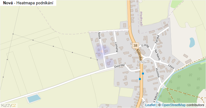 Nová - mapa podnikání