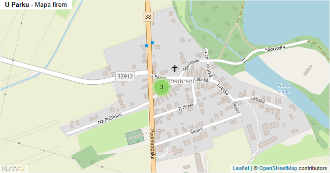 U Parku - mapa firem