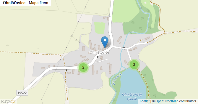 Ohnišťovice - mapa firem