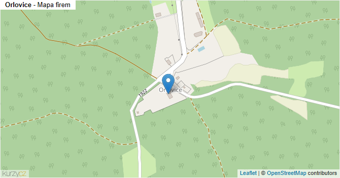 Orlovice - mapa firem