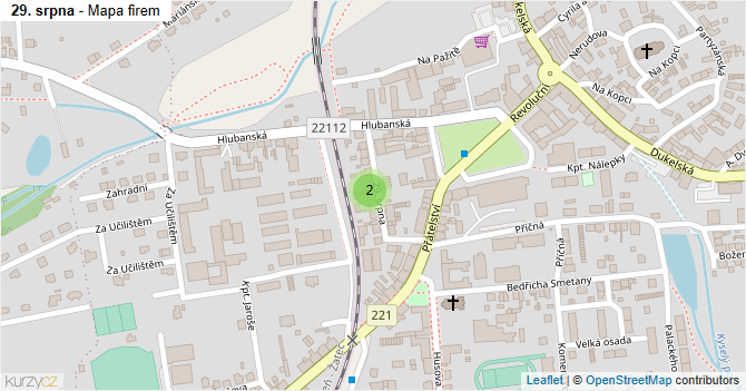 29. srpna - mapa firem