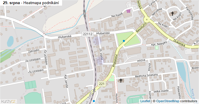 29. srpna - mapa podnikání