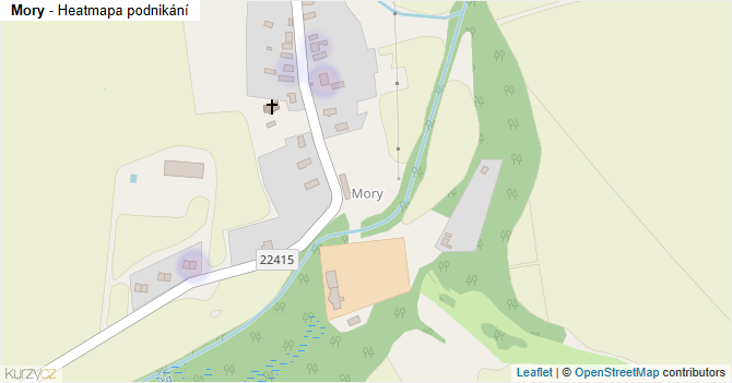 Mory - mapa podnikání