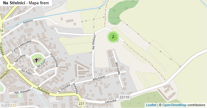 Na Střelnici - mapa firem