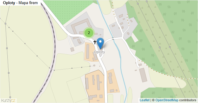 Oploty - mapa firem