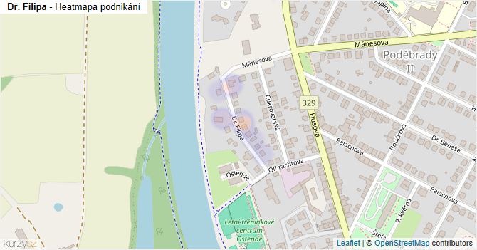 Dr. Filipa - mapa podnikání