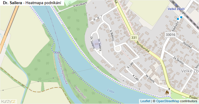 Dr. Sailera - mapa podnikání