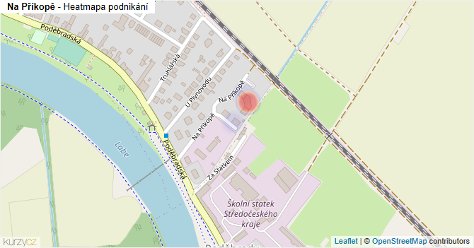 Na Příkopě - mapa podnikání