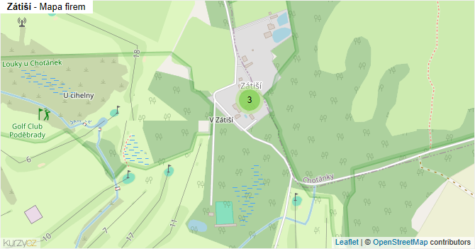 Zátiší - mapa firem