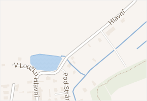 Hlavní v obci Podolanka - mapa ulice