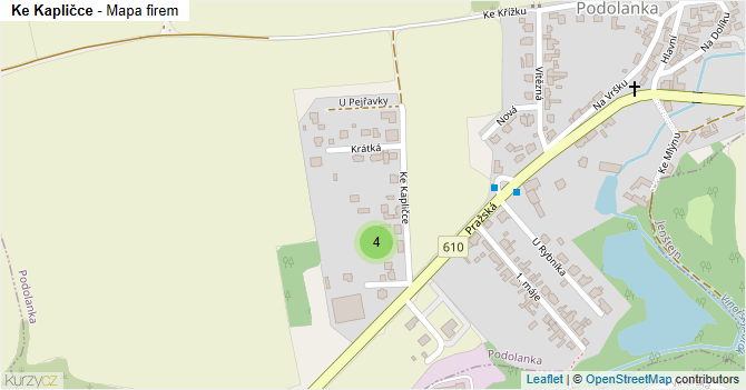 Ke Kapličce - mapa firem
