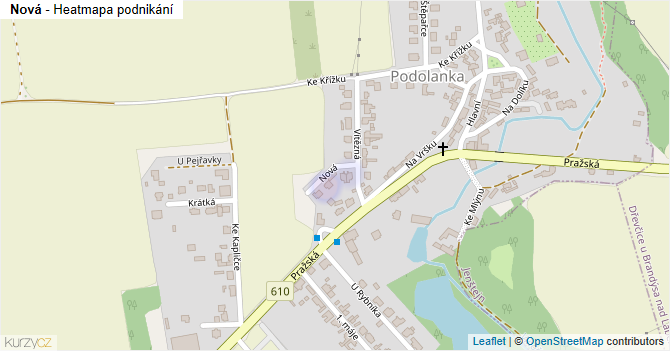 Nová - mapa podnikání