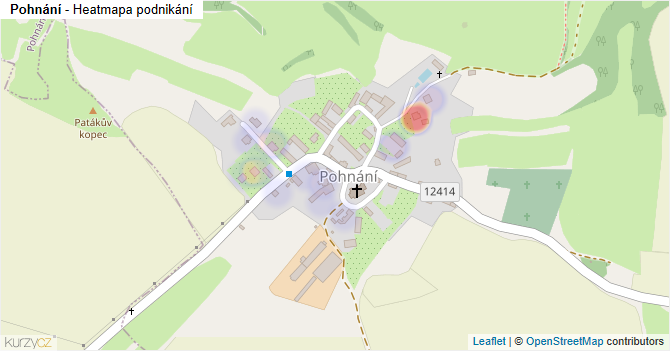 Pohnání - mapa podnikání