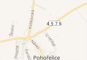Oldřichovská v obci Pohořelice - mapa ulice