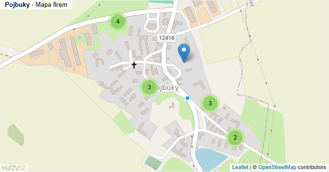 Pojbuky - mapa firem