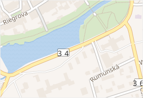 nábř. Svobody v obci Polička - mapa ulice