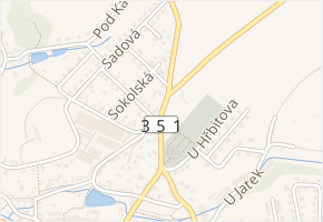 Havlíčkova v obci Polná - mapa ulice