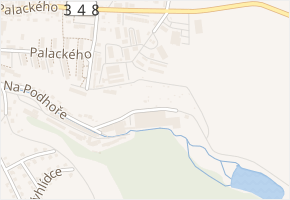 Podhora v obci Polná - mapa ulice