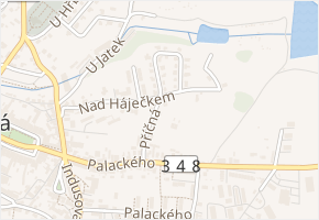 Příčná v obci Polná - mapa ulice