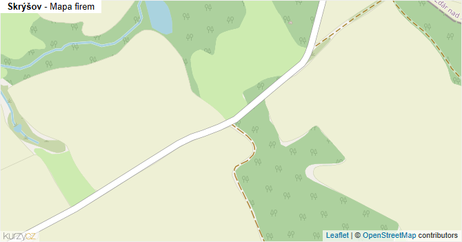 Skrýšov - mapa firem
