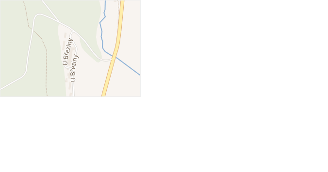 U Březiny v obci Polná - mapa ulice