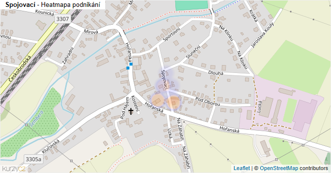 Spojovací - mapa podnikání