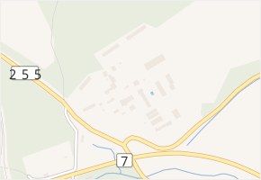 Dvořákova v obci Postoloprty - mapa ulice