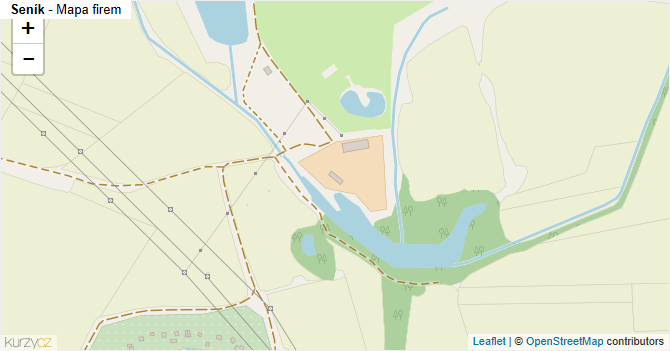 Seník - mapa firem