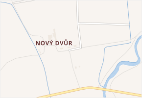 Nový dvůr v obci Postřelmov - mapa ulice