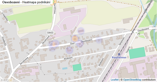 Osvobození - mapa podnikání