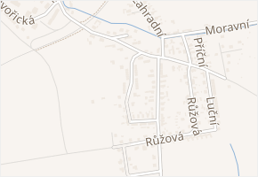 Sadová v obci Postřelmov - mapa ulice