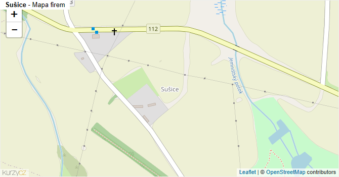 Sušice - mapa firem