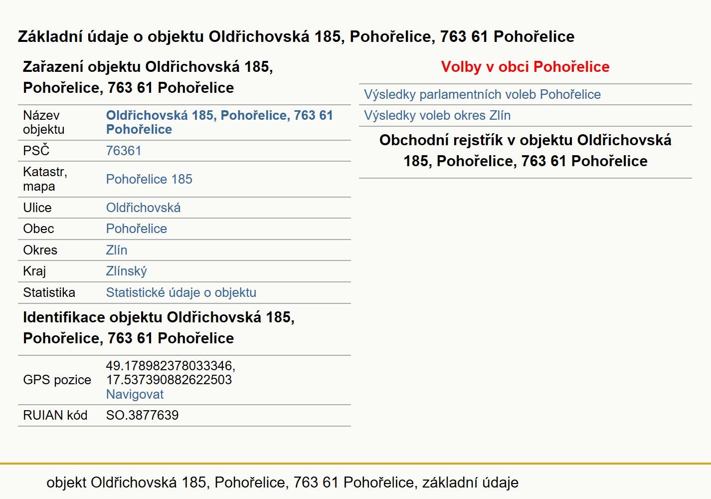 Vrbětín - záplavové mapy stoleté vody
