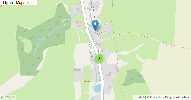 Lipná - mapa firem
