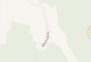 Michalov v obci Potštát - mapa ulice