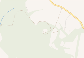 Blansko v obci Povrly - mapa ulice