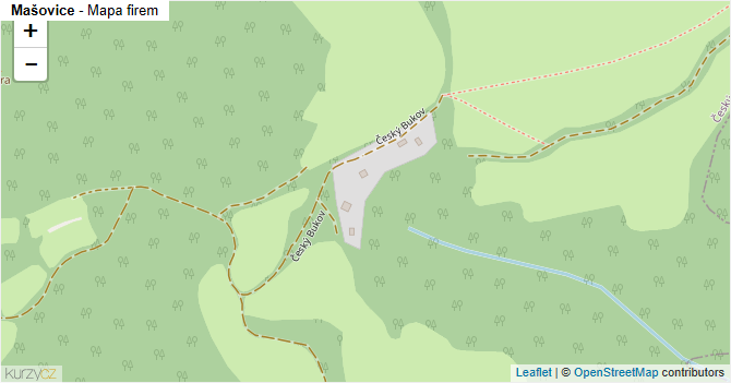 Mašovice - mapa firem